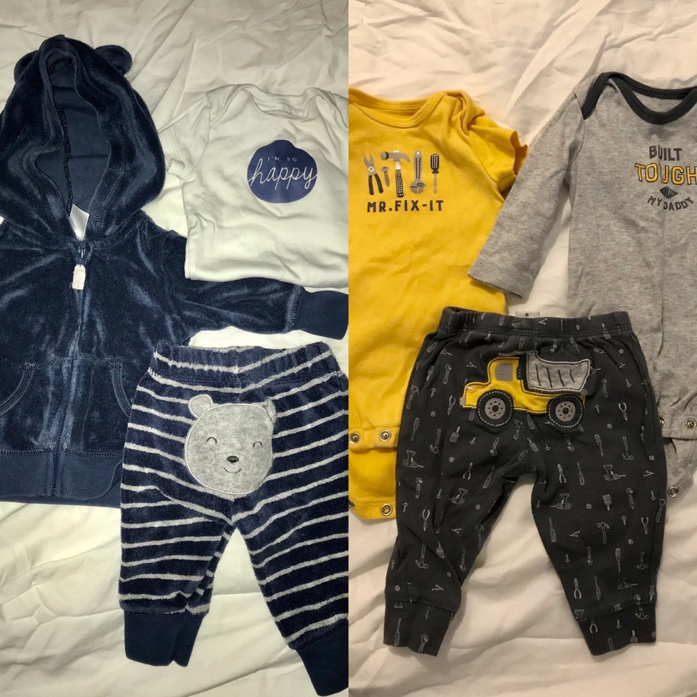 COPY - (2) Carter’s 3 Month Outfit